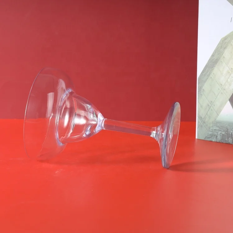 Food Grade Reusable Plastic Champagne Glasses