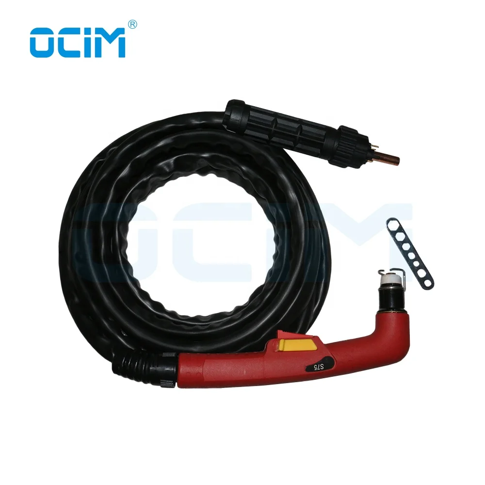 Low Frequency Series S75 Plasma Cutting Torch 6M With Central Adaptor