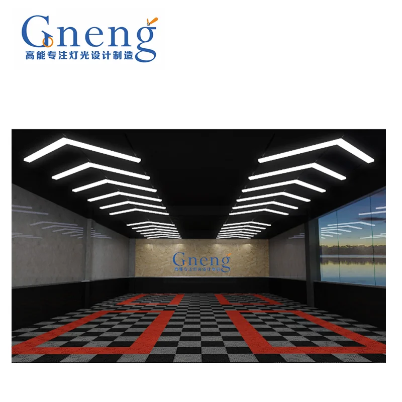 ZT/C205 2cm High Lux LED sign fixtures DIY arrow shape car workshop light garage lamp car detailing lights