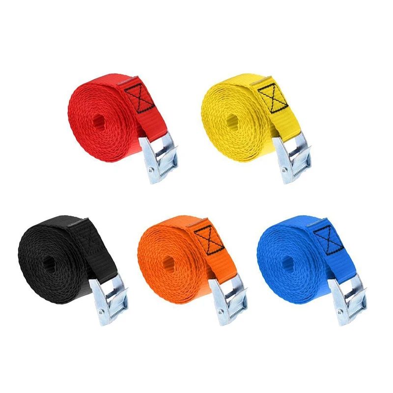 High Tenacity zinc cam buckle straps logistic cargo lashing belts tie