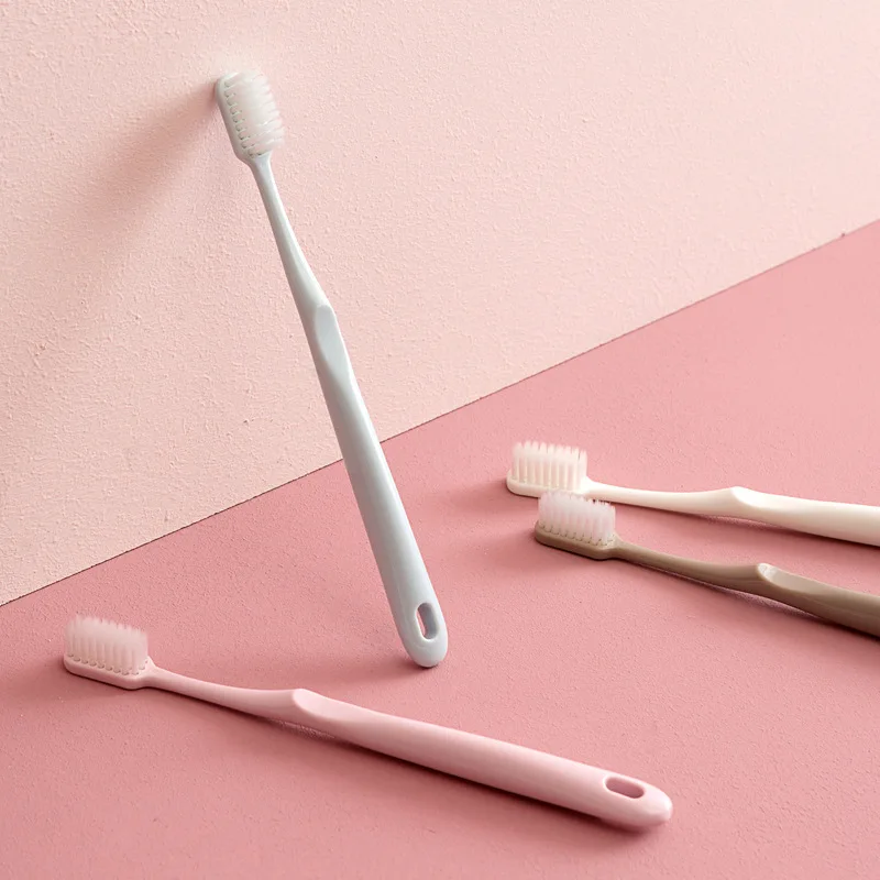 
cheap eco friendly can custom logo box package reusable bamboo tooth brush ultra soft bristle toothbrush million fiber tooth 