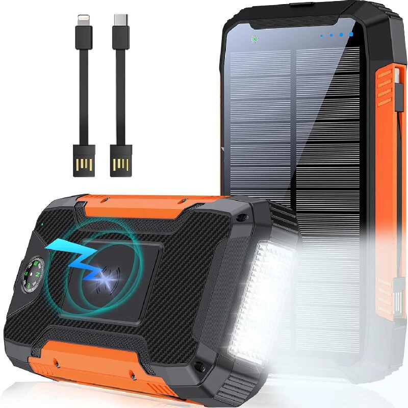 high capacity power bank solar 20000,solar power bank fast charging,portable solar charger power bank for mobile phone