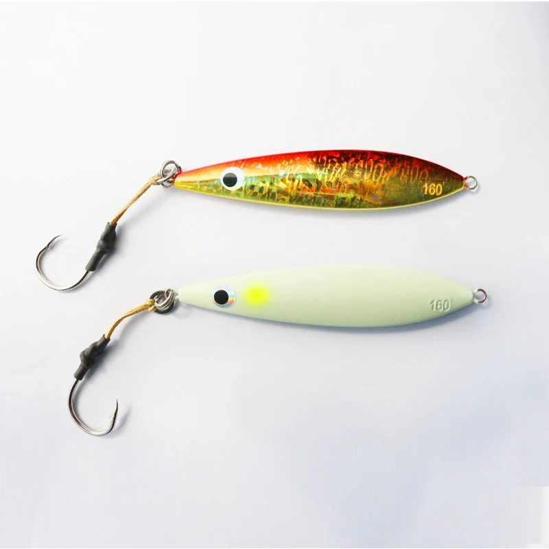 OEM Custom 160g Fishing Lead Lure Jig Heads Lead Jigging Lure Fishing Lures