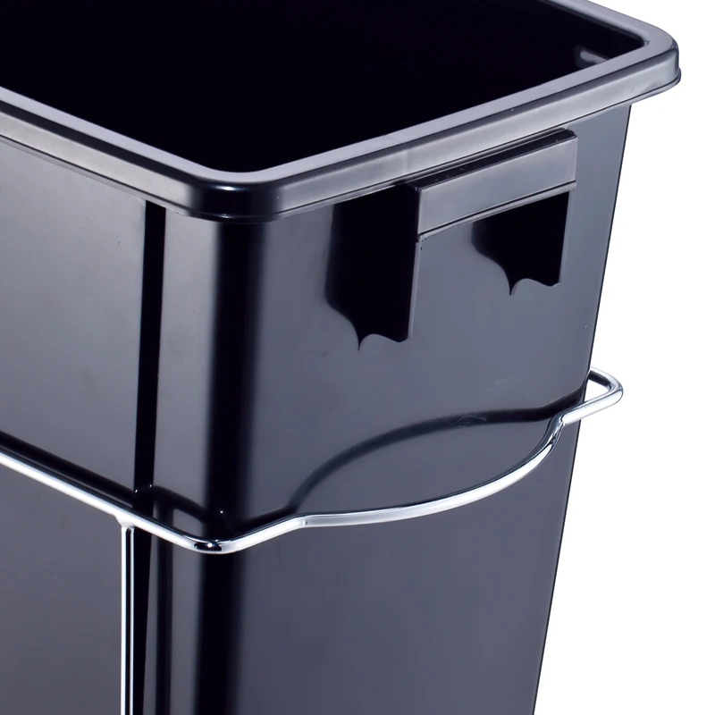 Custom Logo Sliding Cabinet Bin Trash Can Pull Out Cabinet Trash Bin
