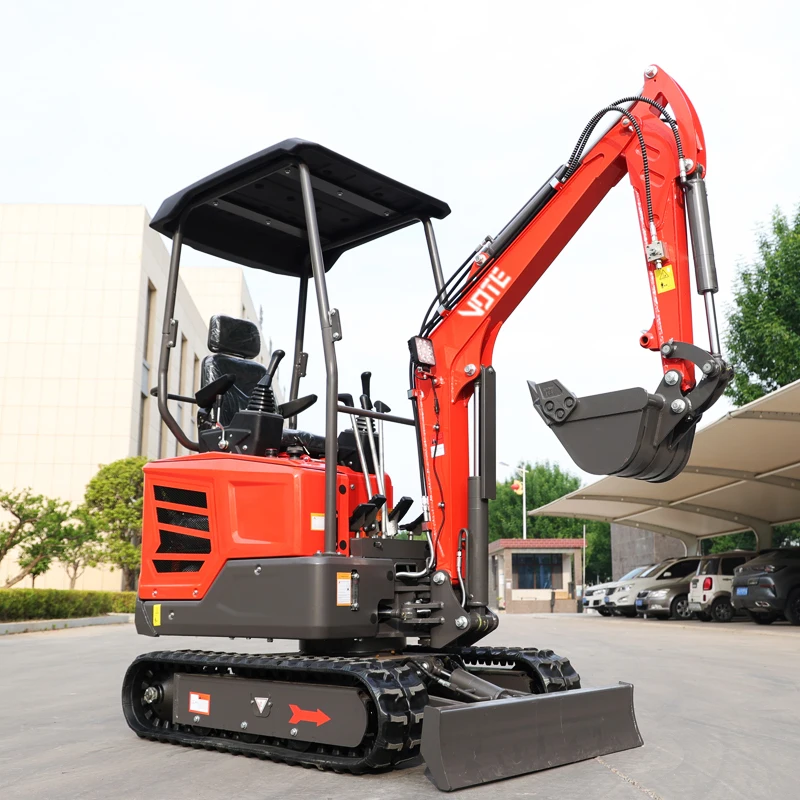 FREE SHIPPING Mini Excavators 2 Ton EPA Farm Used New Crawler Digger Kubota Engine Chinese  1 ton 2 ton Machine Mini Excavator