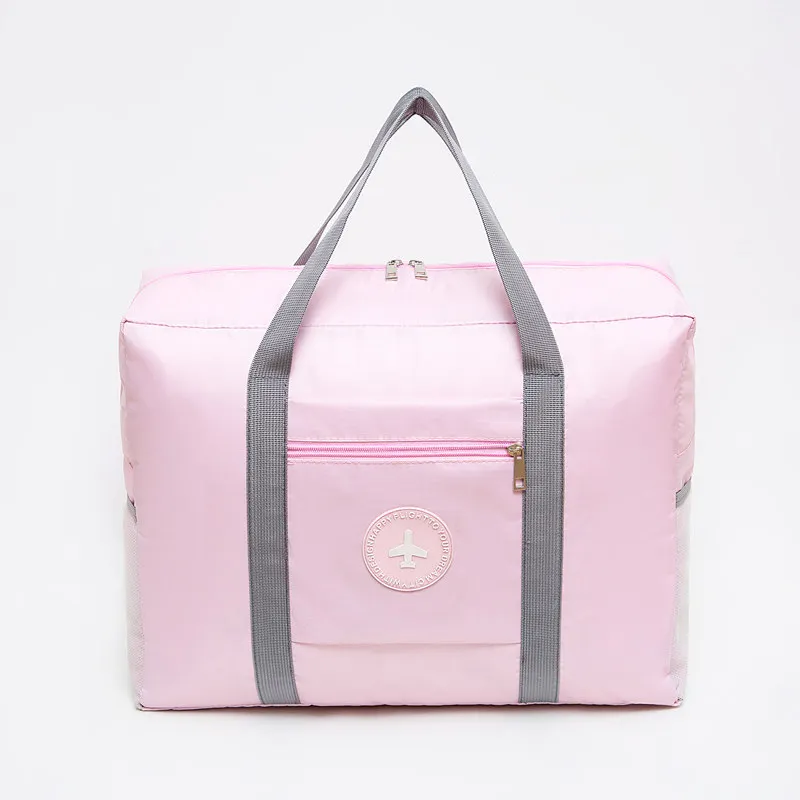 Fashion Small Fresh Trolley Bag Wholesale Portable Hand Luggage with Zipper Closure Clothing Storage Bag for Travel