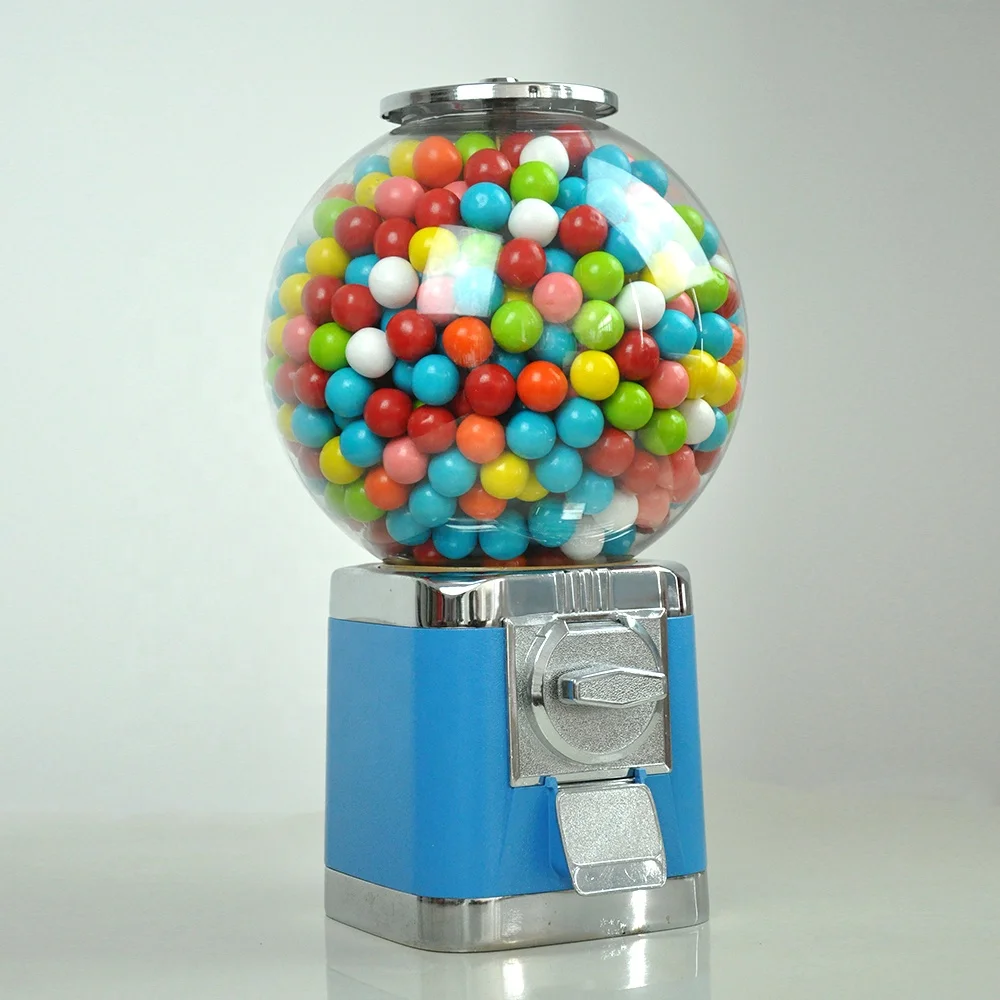 Metal body commercial use candy vending machine with PC clear globe CVM04D