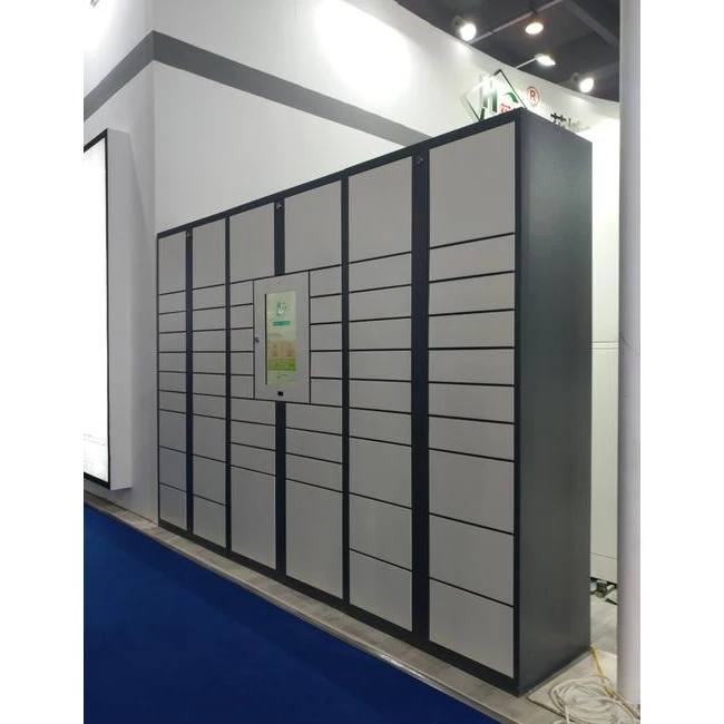 24X7 self service vending machine waterproof Customized smart locker size parcel delivery kiosk