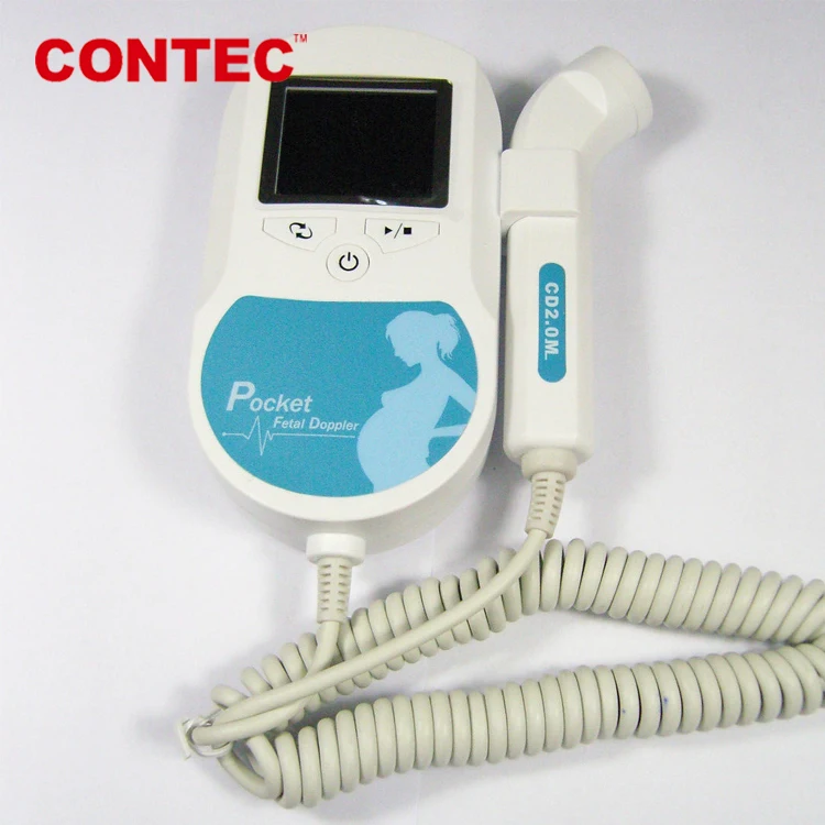 Fetal doppler manufacturer CONTEC handheld sound amplifier fetal doppler hospital fetal doppler monitor