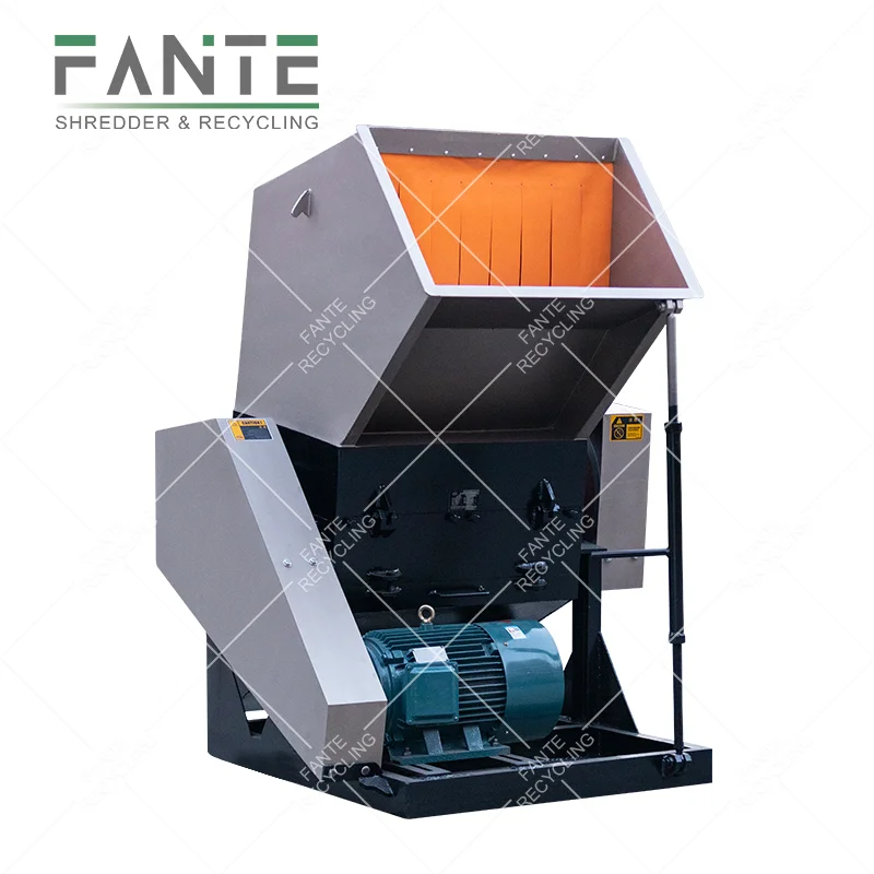 Strong Industrial Pet Plastic Recycle Film Waste Crusher Bottle Crusher Machine For Sale