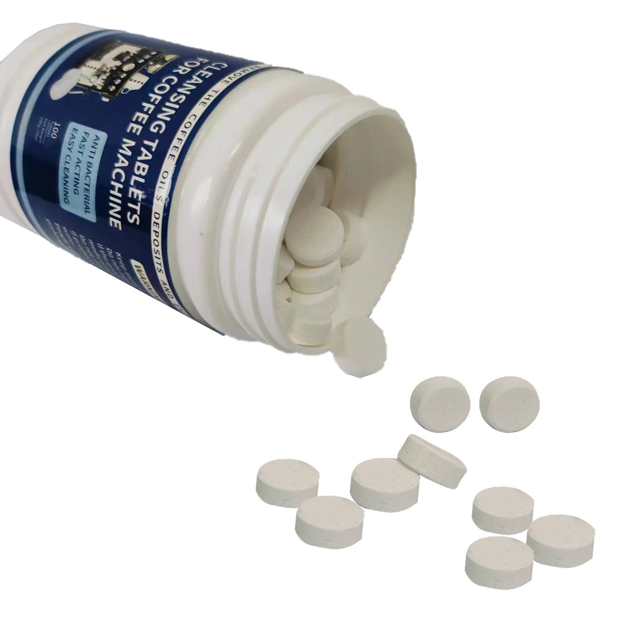 Hot sale eco friendly remove coffee oils and residues cleaner coffee machine cleaning tablet