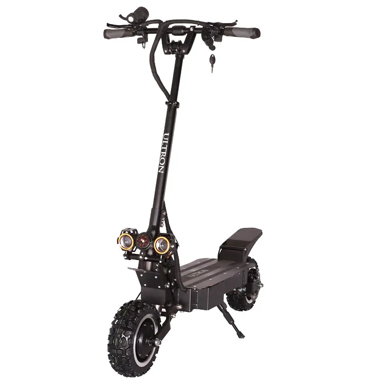 
ULTRON T108 Foldable 60V3200W High Speed 80Km/h 2 Wheel Adult 11 Inch Dual Motor Off Road Electric Scooter With 45A Controller 
