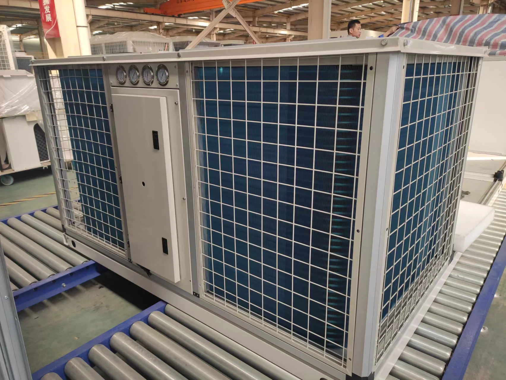 commercial and industrial air conditioning system roof top package air conditioning system hvac system