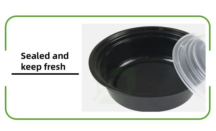 Wholesale Food Containers Disposable Bio Custom Design Bowl Rice Salad Soup Takeaway Plastic Bowl