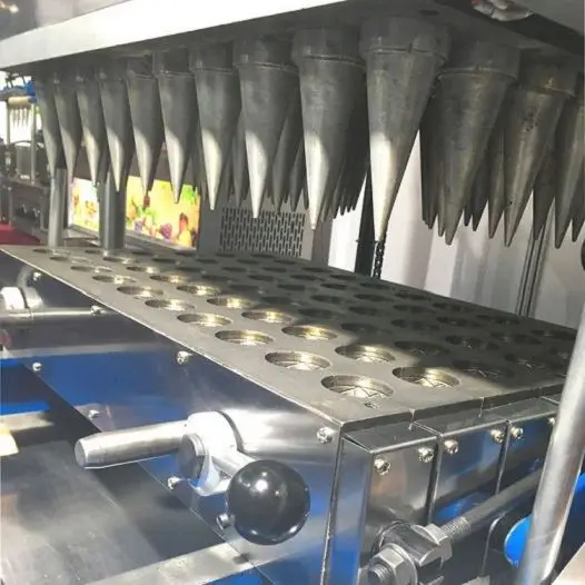 Factory price manufacturer supplier cone waffle maker taiwan snow cone shaved ice machine for sell