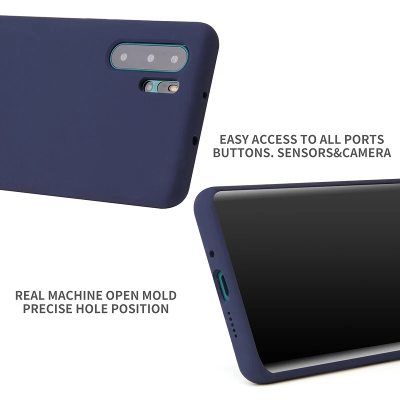 Suitable for huawei Mate30Pro liquid silicone mobile phone case p30pro protective case full package soft and ultra-thin