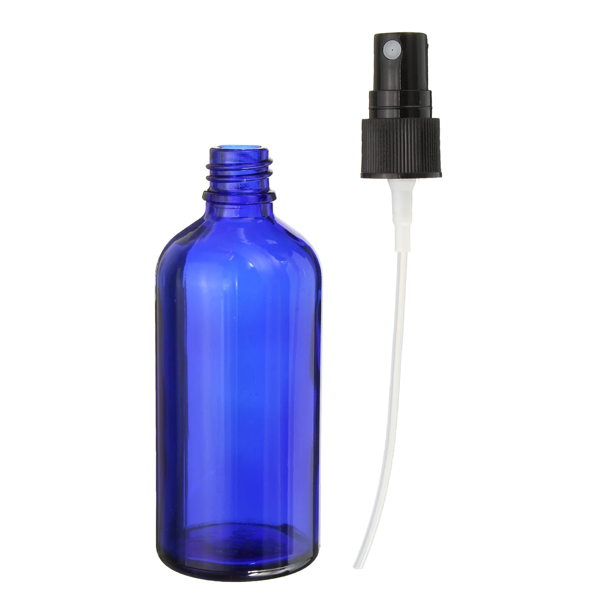 Wholesale Water Clear Blue glass spray bottle 100 ml