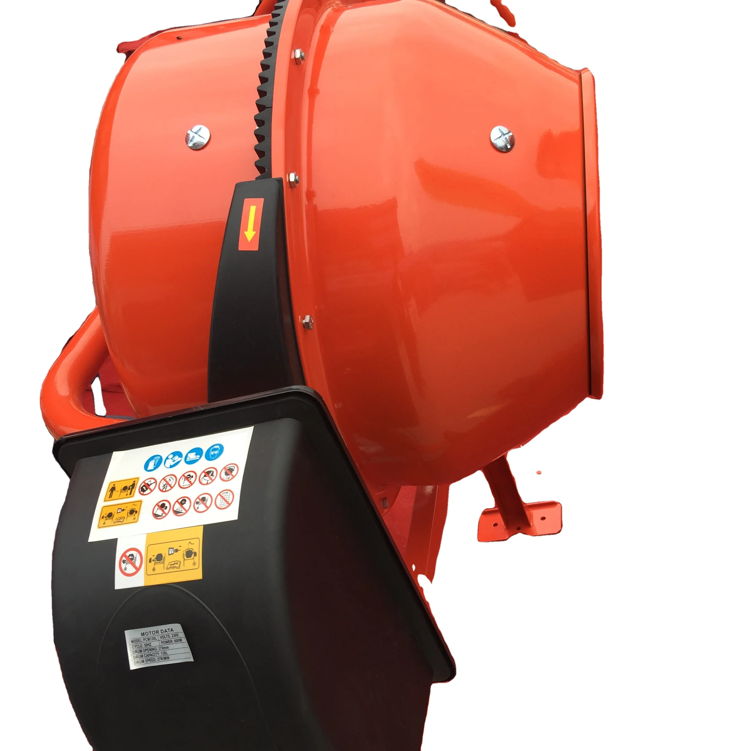 Movable cement mortar concrete mixer vertical drum mixer small feed mixer of low price