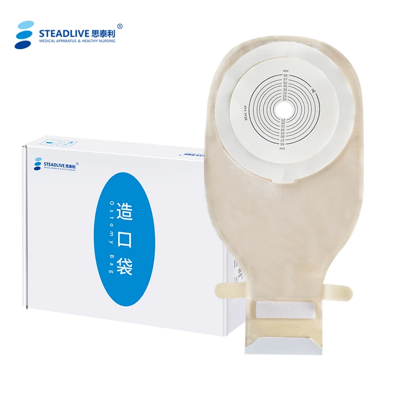 Disposable Bolsa Para Colostomia Colostomy Ostomy Bag Price With Built In Carbon Filter