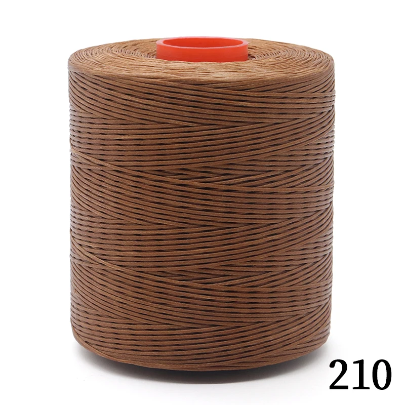 Excellent Quality 1 Spool 700y 1mm Flat Sewing Coarse Braid Waxed Thread For Leather Craft Repair
