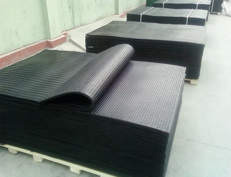 stable floor rubber mat with high quality