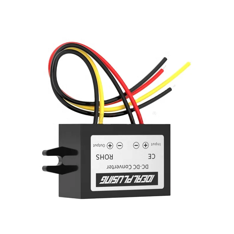 Водонепроницаемый IP67, и он имеет высокую эффективность DC-DC 48V-12V преобразователь 3A 36 Вт понижающий DC-DC модуль с множественные функции защиты