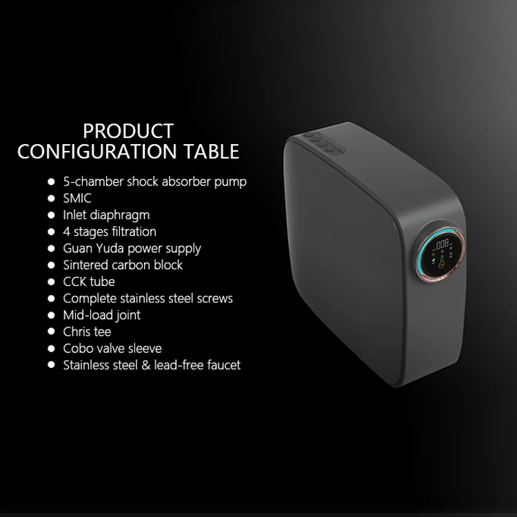 OEM Reverse Osmosis Water Filter RO Machine Best TDS Quick-connect Filter Home Electric System Hotels Electric Pure Water