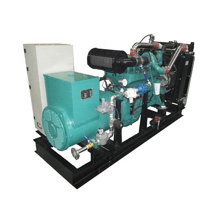 50kw 80kw Small Size Silent Micro Mini LNG LPG CNG Methane Gas Turbine Natural Gas Generator Price for Home Use
