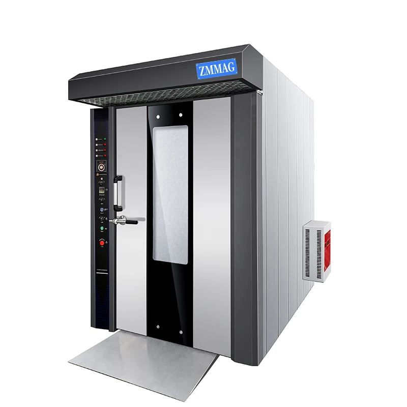 Промышленная Автоматическая 16 32 лотков для хлеба электрическая дизельная газовая роторная печь выпечки