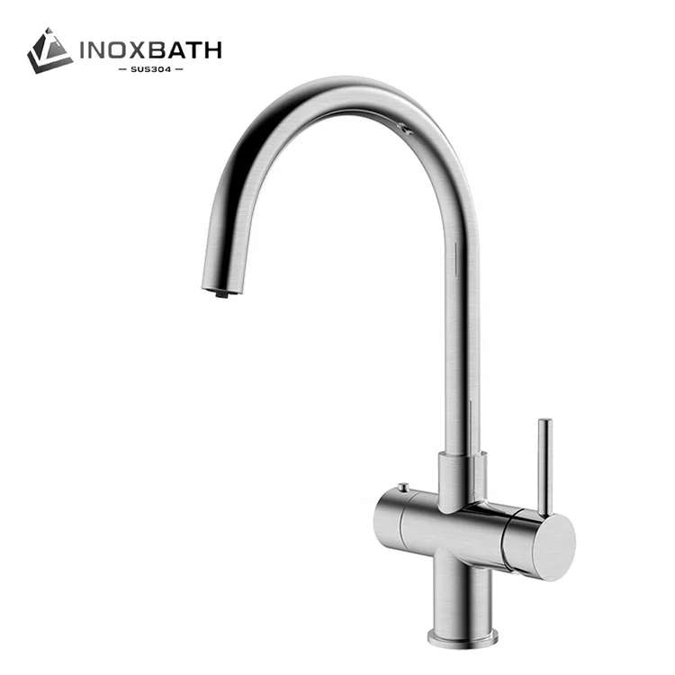  Набор смесителей для кухни Inoxbath 3 в 1 кран из нержавеющей стали горячего
