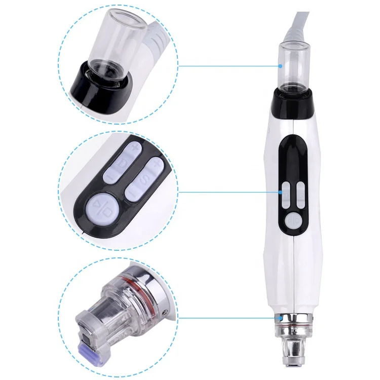 RF EMS Vacuum High Pressure Mesotherapy Injection Meso Nano No Needle Painless Skin Rejuvenation Gun