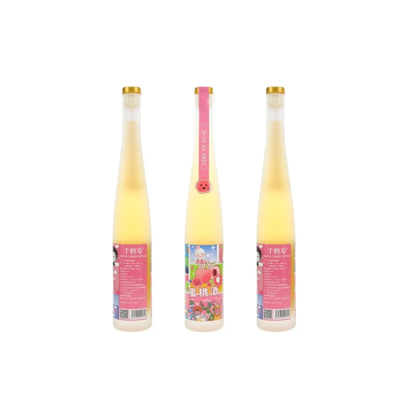 Wholesale Delicious Japanese Alcoholic Beverages Chinese Peach Wine
