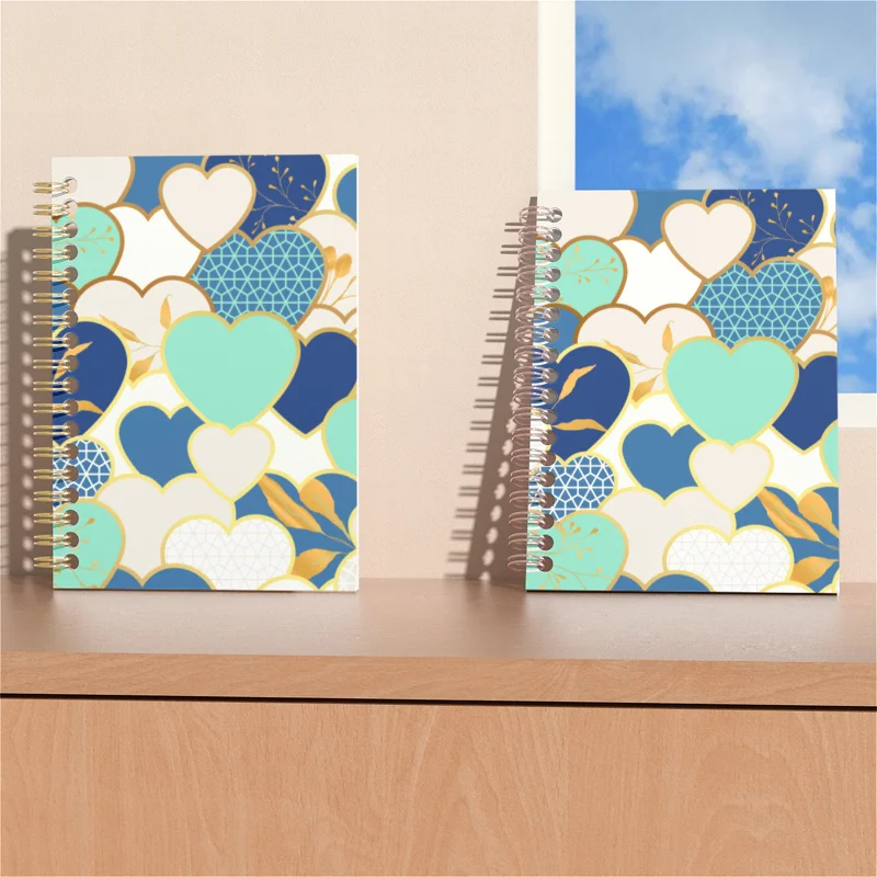 Bulk Office and School Supplies Customizable Logo A5 Spiral hardcover Notebook