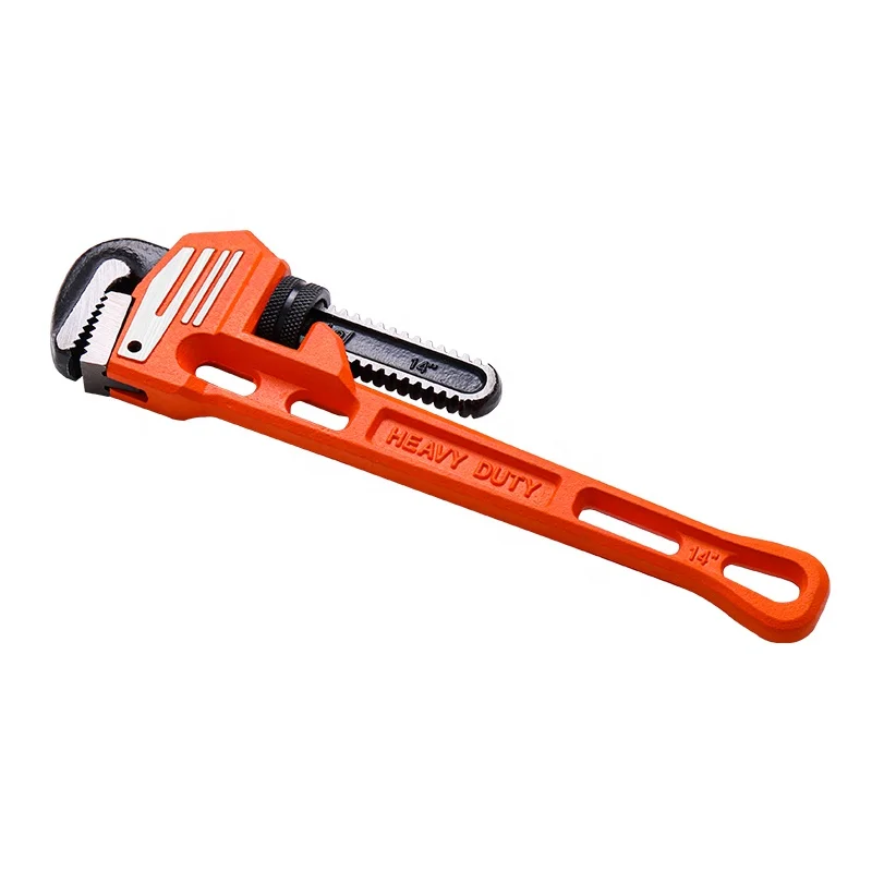 Superior Quality And Long Durability Steel 240 Mm Pipe Wrench Made In China Plumbing Tools