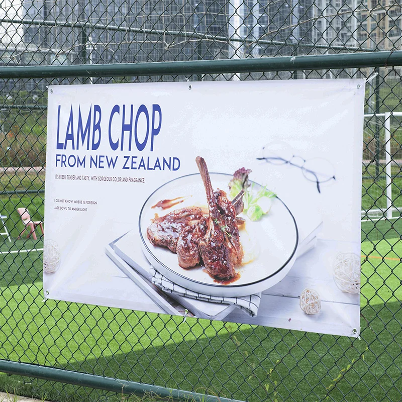 High Quality Digital Printing Pvc Outdoor Promotional Street Advertising Vinyl Frontlit Flex Banner Signs