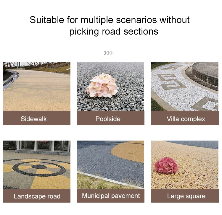 Good Quality Resistant Epoxy Epoxy Resin For Driveways For Stone Driveway Resin