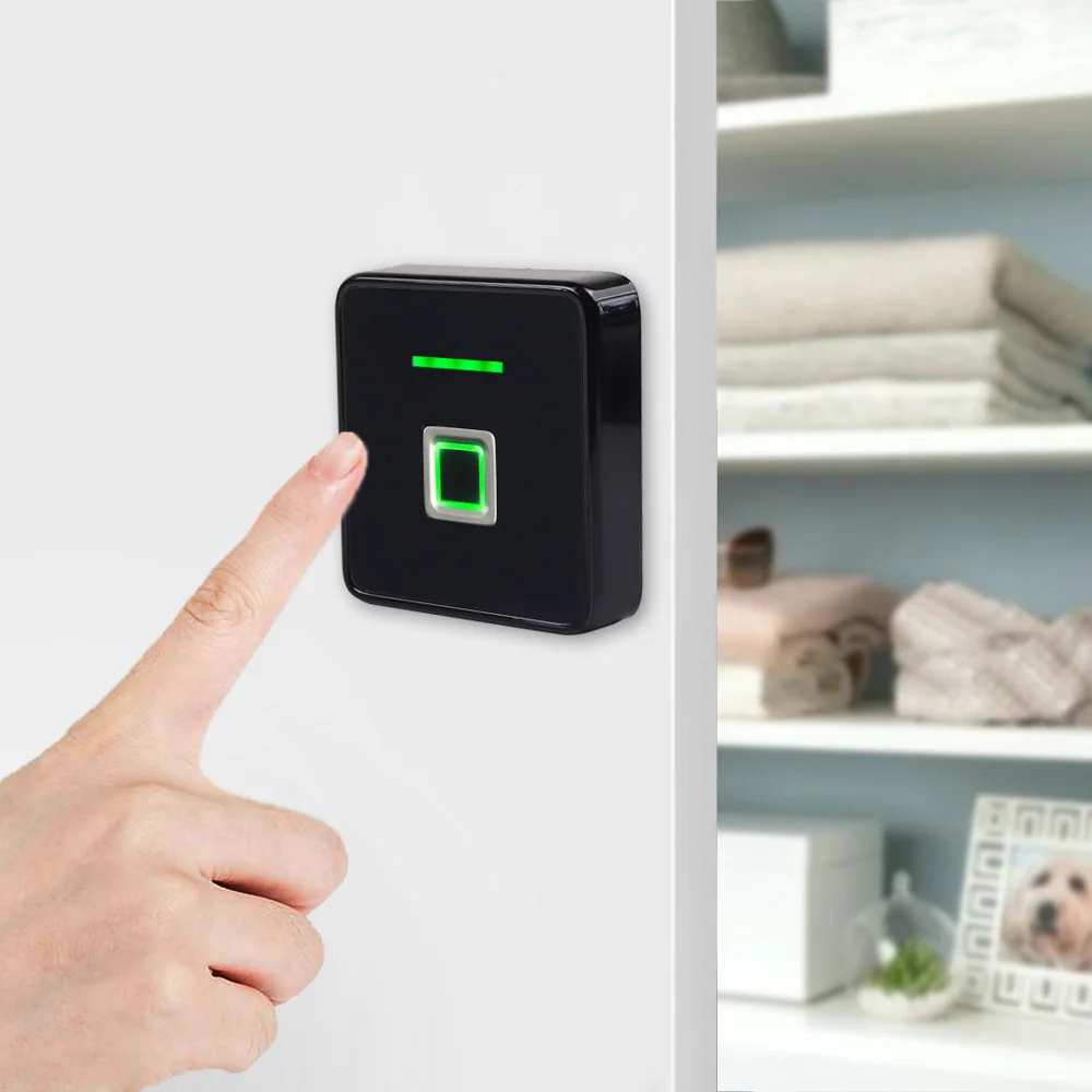 KERONG Eletronic Safe Keyless Fingerprint Drawer Cabinet Latching Lock