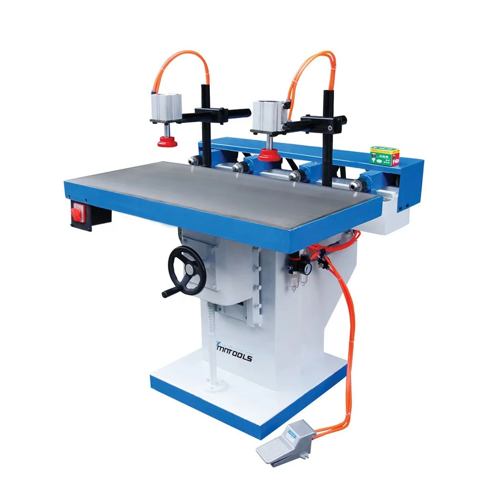 Four Spindle Horizontal Drilling Machine Wood Boring Driller Machine
