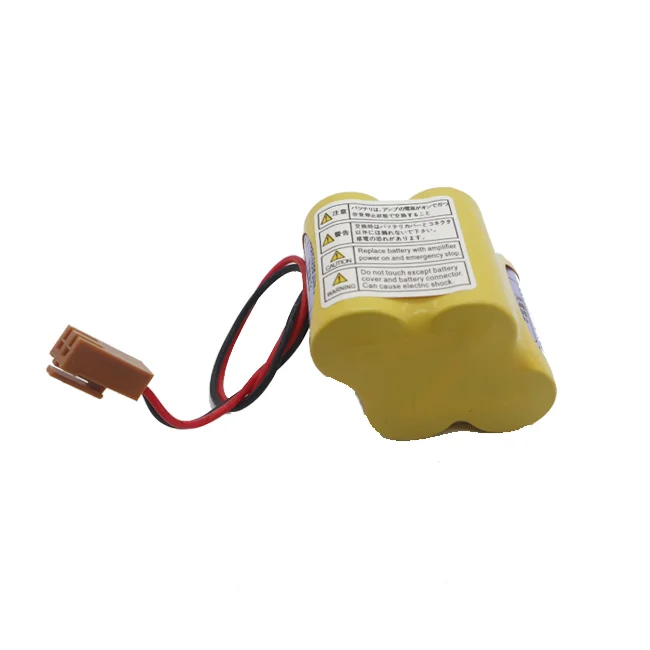 Poly-carbonmonofluride 6V Fanuc cnc battery BR-2/3AGCT4A for cnc milling machine