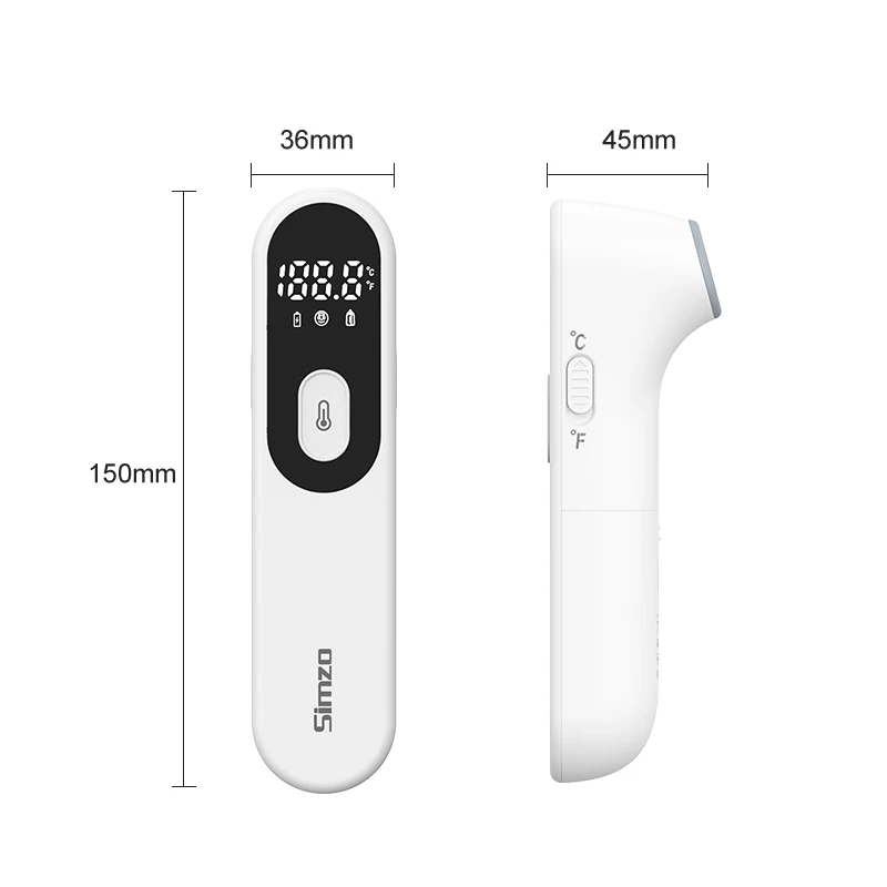 No Touch Thermometer for Babies and Adults Baby Infrared Forehead Medical Devices Equipment Ir Body Digital