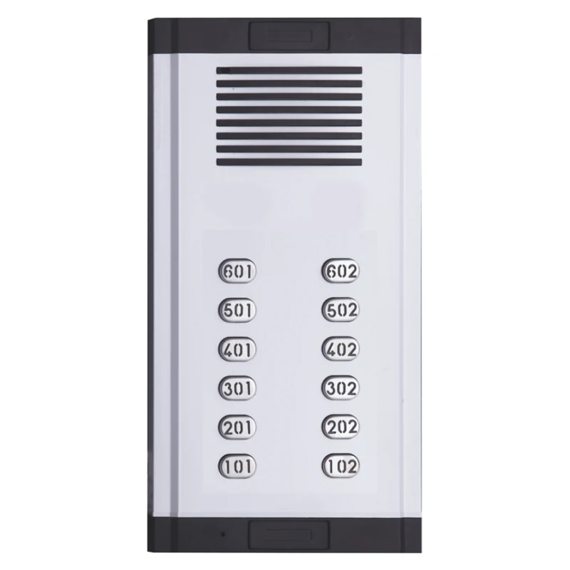 Aitdda Mult-Unit Apartment Ring Door Phone IP TCP Network Audio Building Intercom System Waterproof Access Control Doorbell