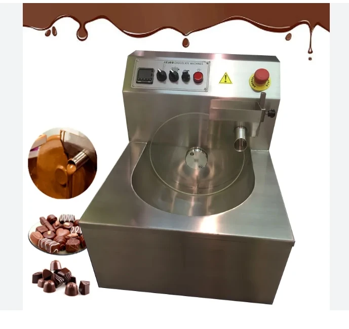 8kg/15kg/30kg/60kg chocolate candy making equipment chocos making machine tempering melting pot home use commercial bakery use