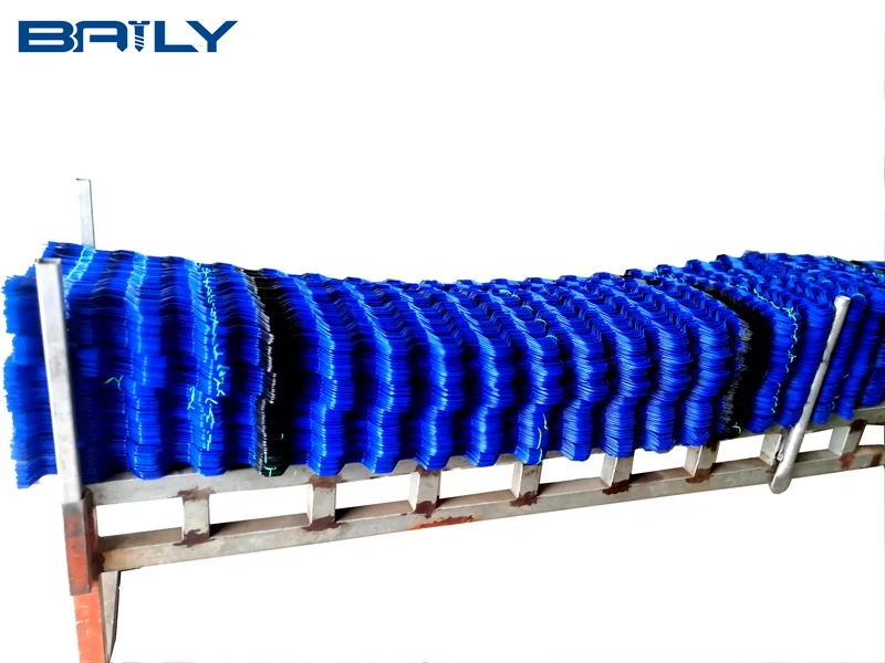 zig zag spring wire production line for greenhouse