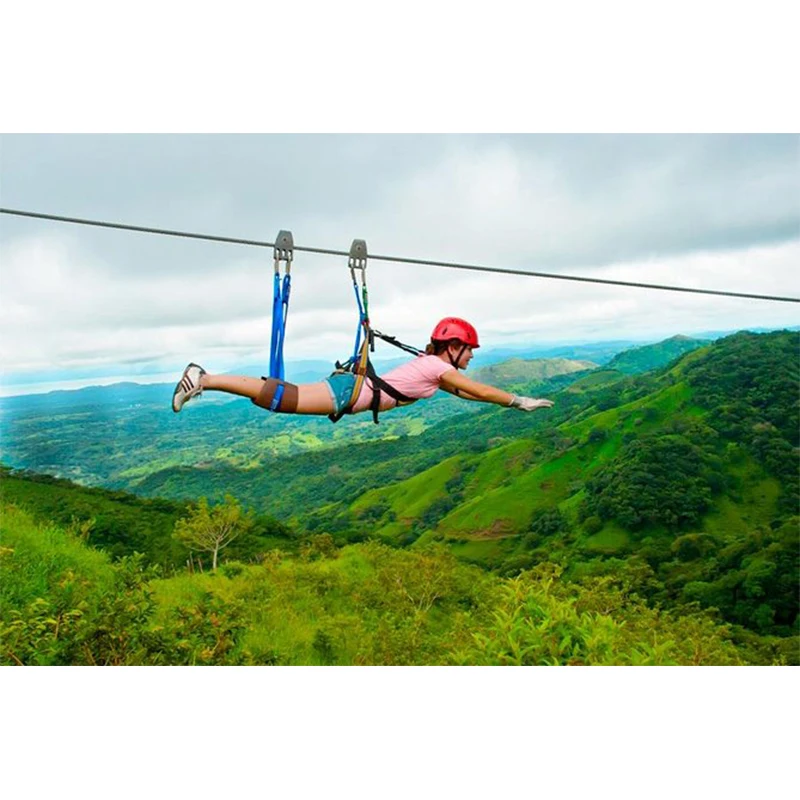  Комплекты канатов ziplines задние дворы игровая площадка парк уличные аксессуары подставка под американские горки zipline zip line для