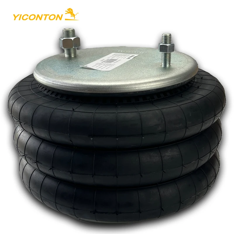 Triple convoluted air spring For Hendrickson 003316 B-14487 W01-358-8033