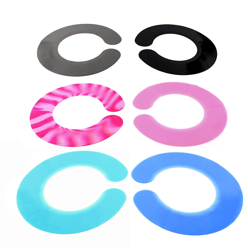 Professional hair coloring tint tools silicone barber cape dyeing hair cutting collar cape for women