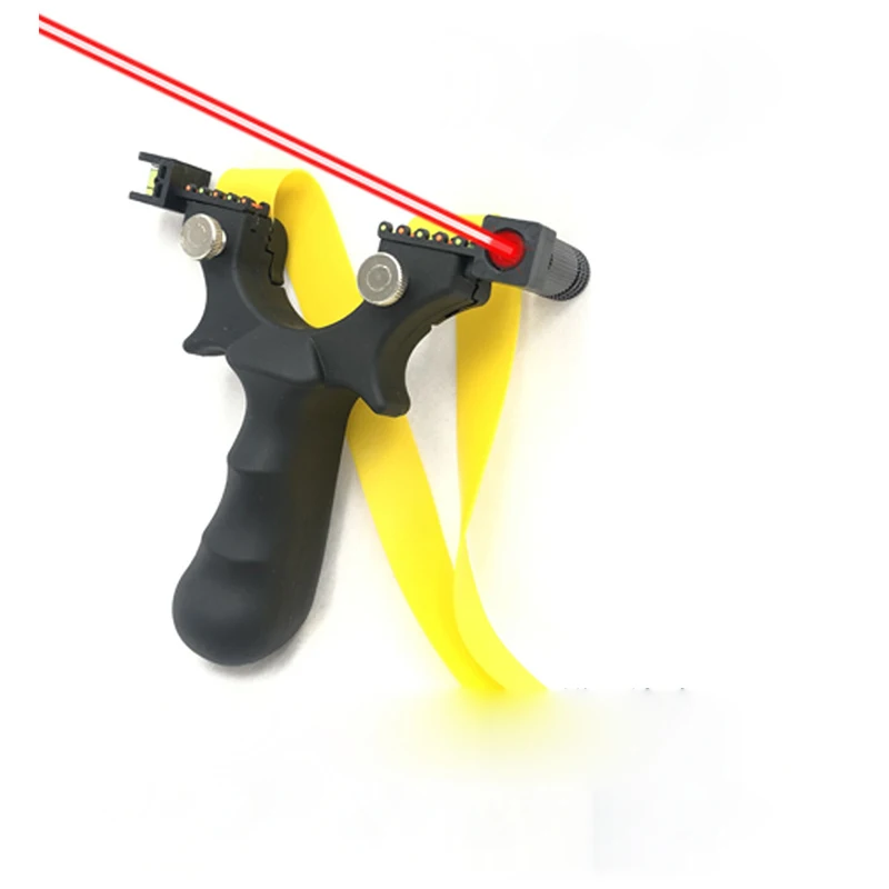 
Metal alloy Rubber Powerful Catapult Hunting Slingshot with red cord 403 