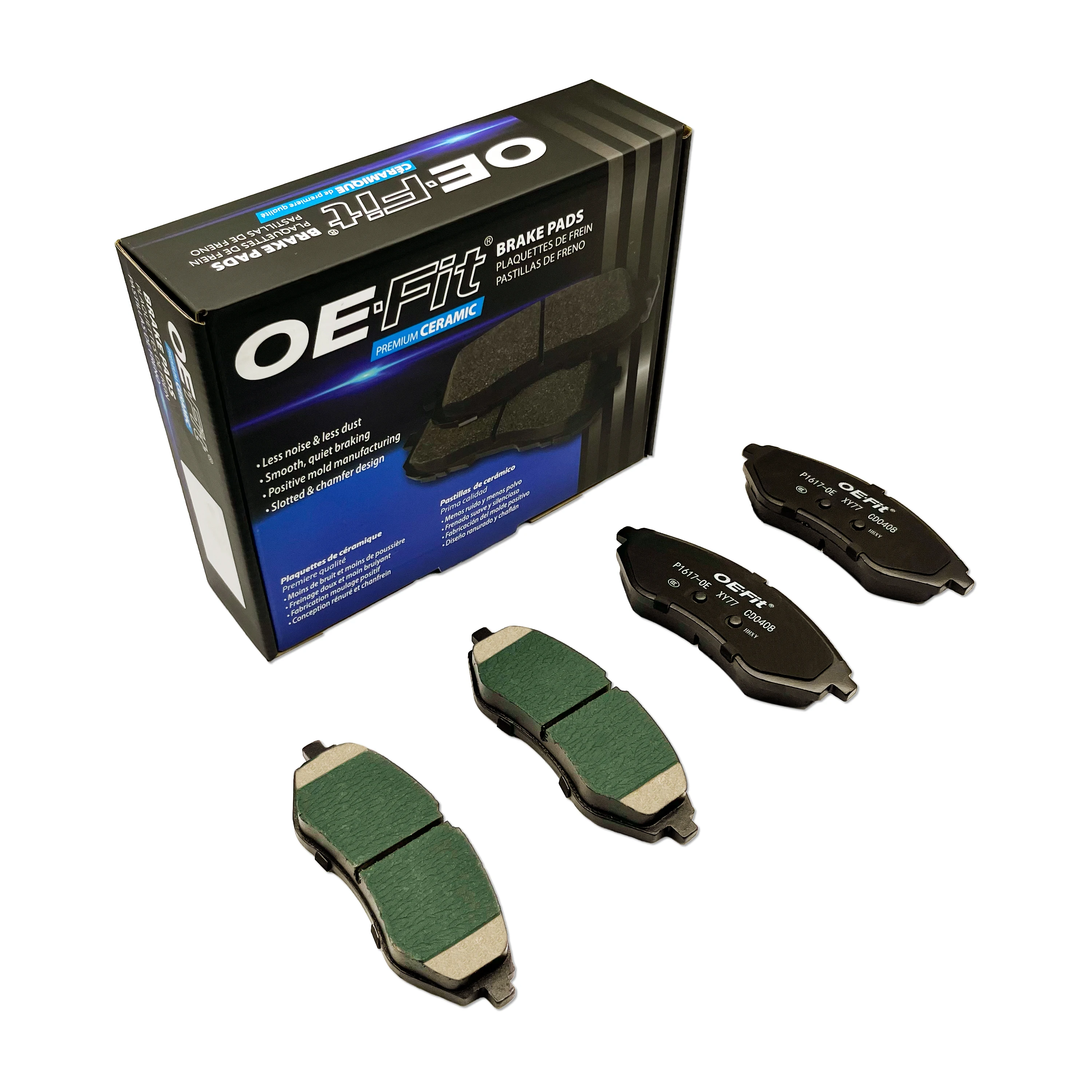 Auto Brake Pads Set for Toyota High Quality Ceramic Brake Pads Wholesale Car Auto Parts Supplier