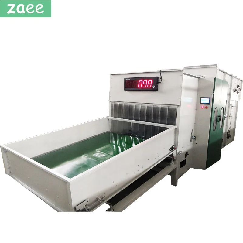 Auto fiber blending nonwoven machine