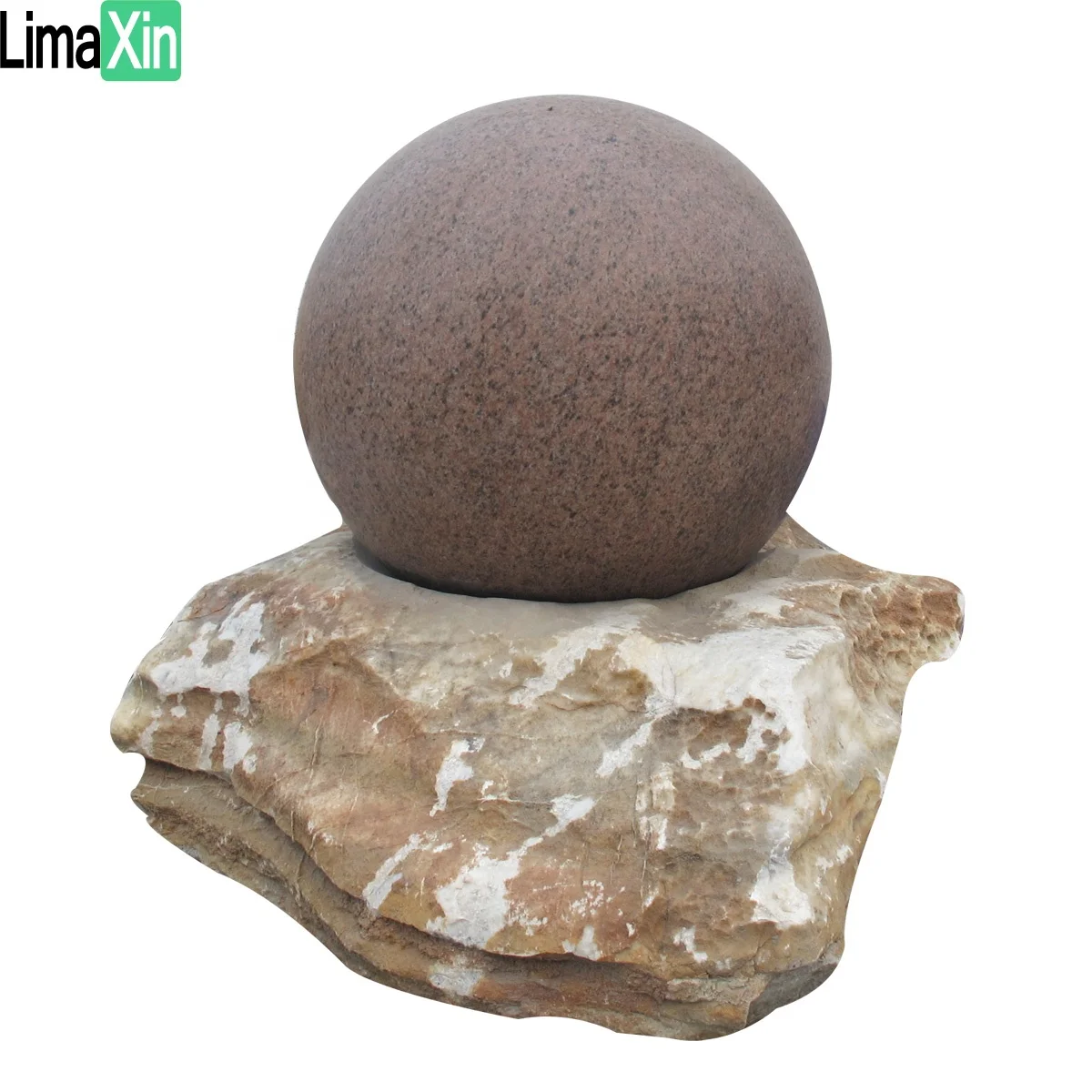 Large size high end granite ball floating fountain rotating ball fountain